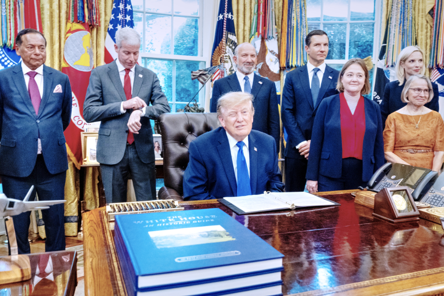 Trump unveils $54 billion in South Korean investment in Alaska , site of a tight Senate race